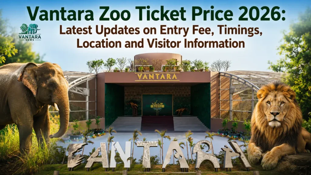 Vantara Zoo Ticket Price